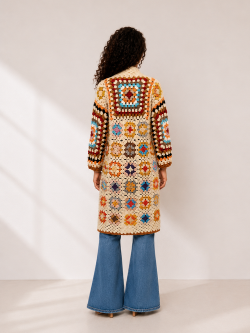 Chaqueta de Crochet